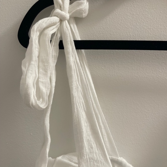 All White Mini Dress - Picture 5 of 7